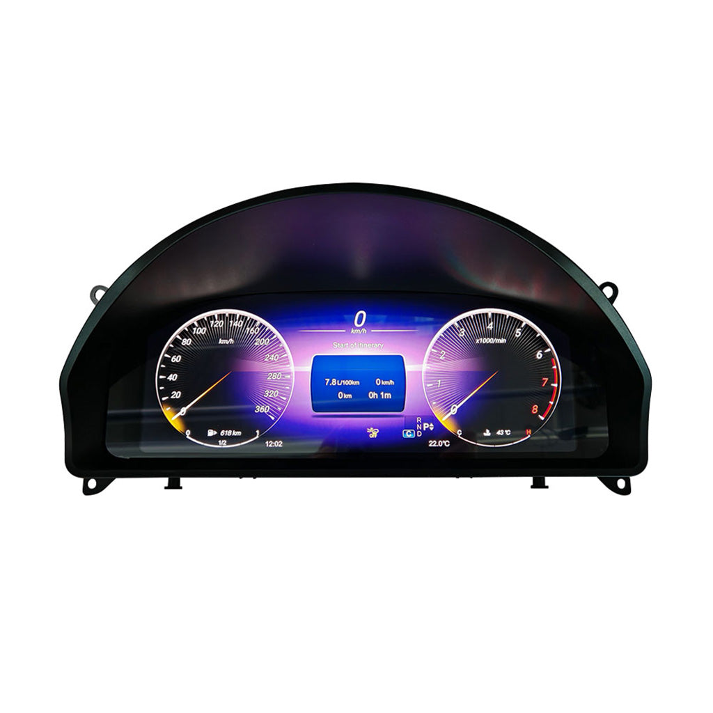 Mercedes LCD Digital Dashboard Cluster