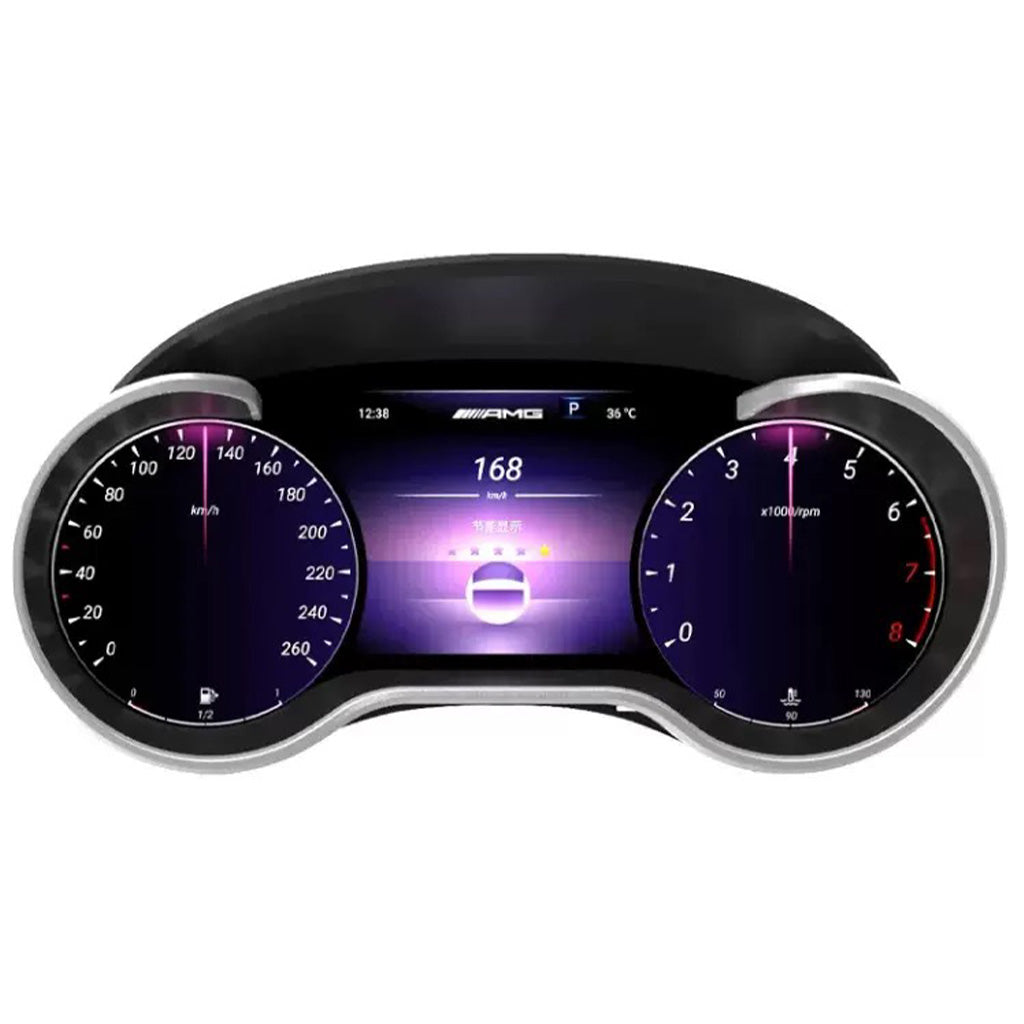 Mercedes LCD Digital Dashboard Cluster