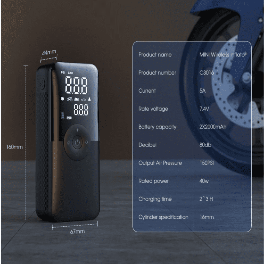 electric air pump for car tires
