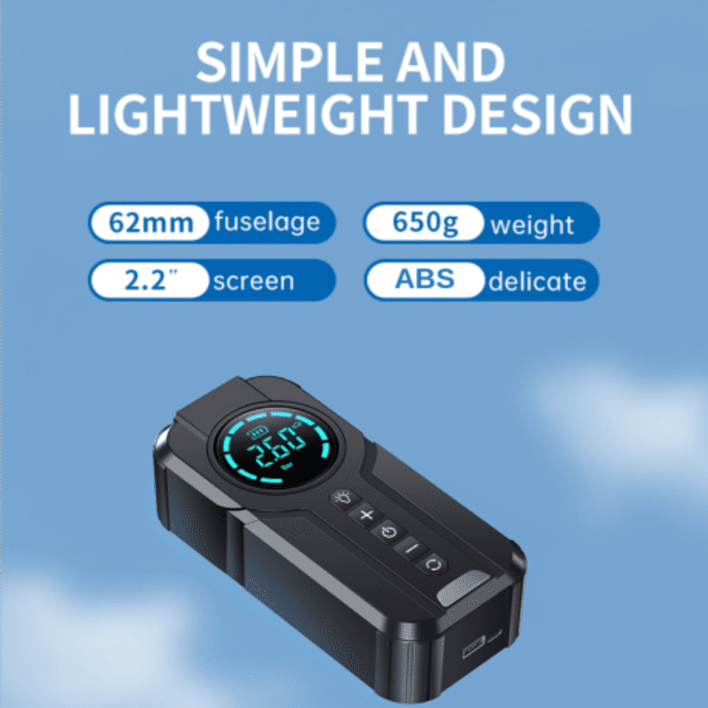 automotive tire inflator battery charger