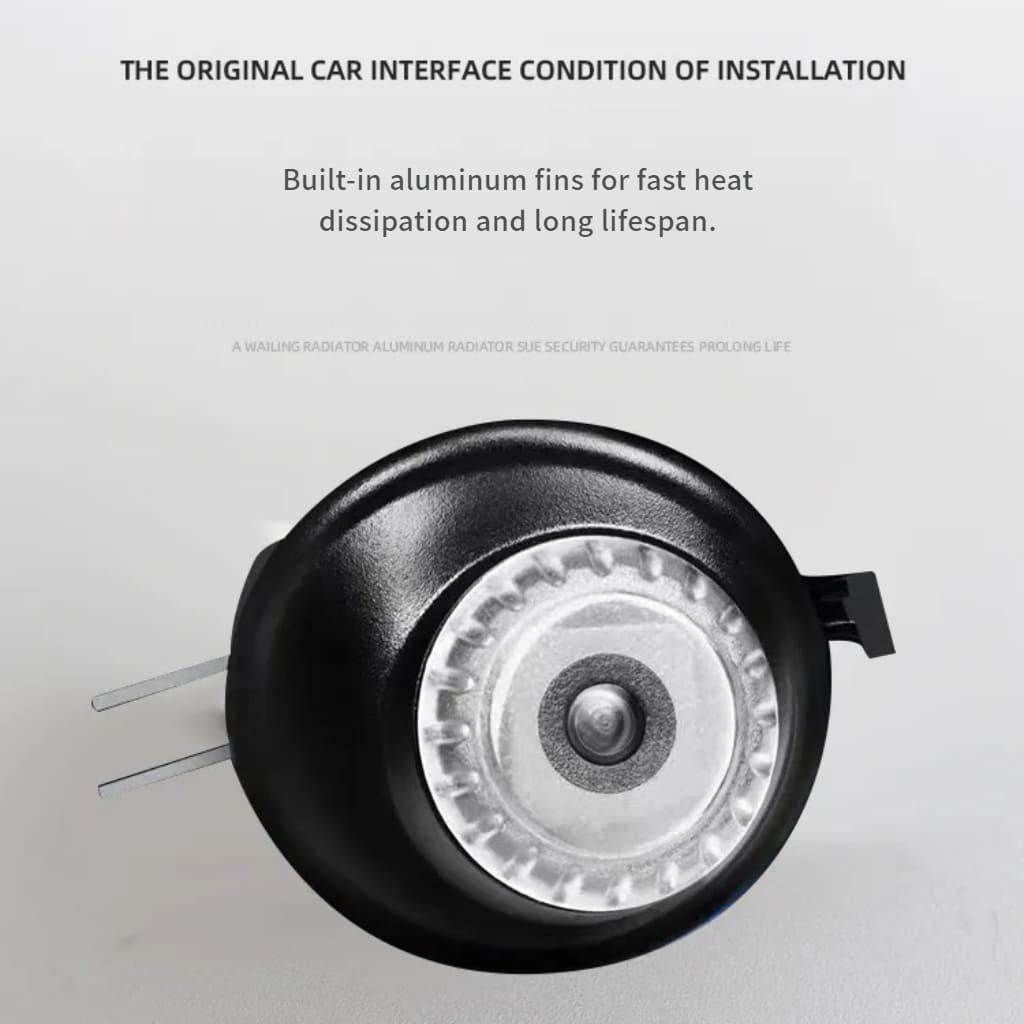 cadillac symbol door lights