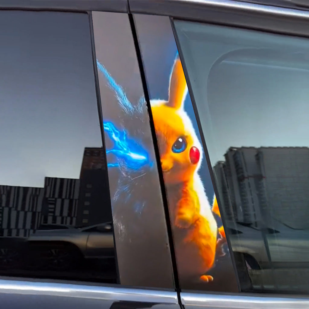 cool pikachu car decals