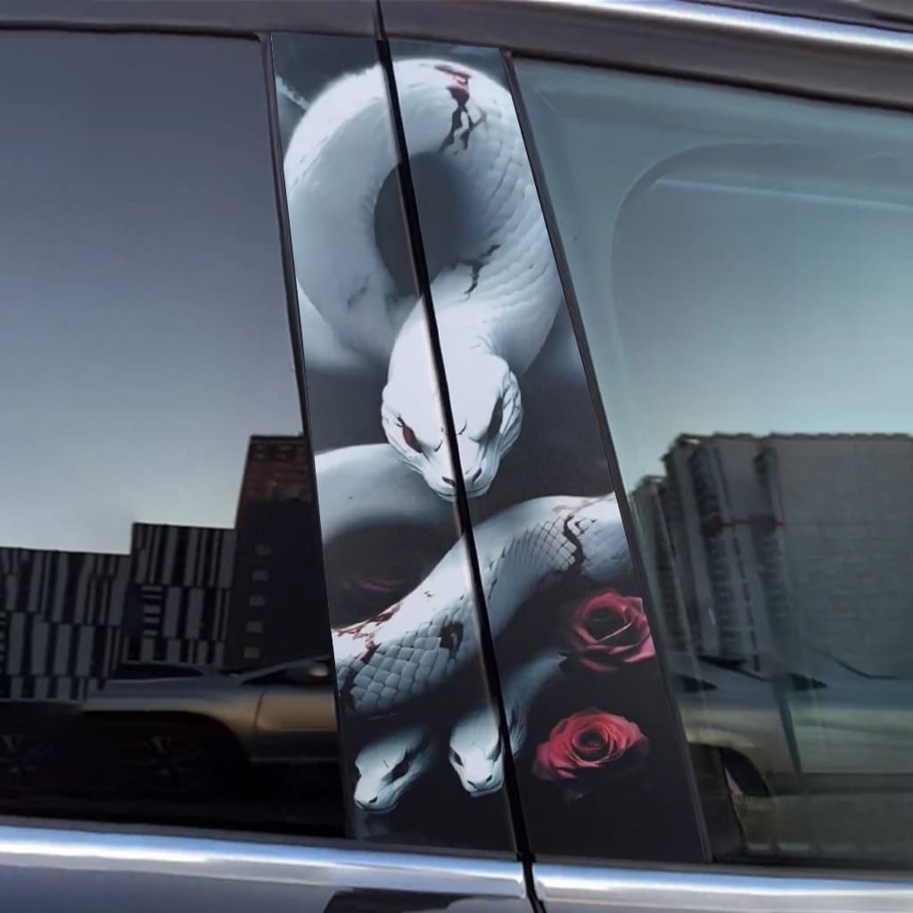 snake car sticker