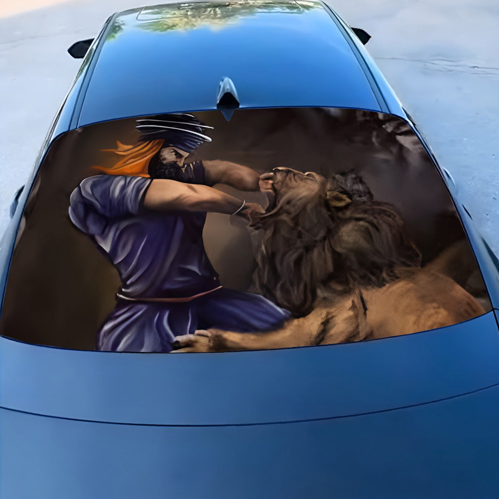 back window decals for trucks