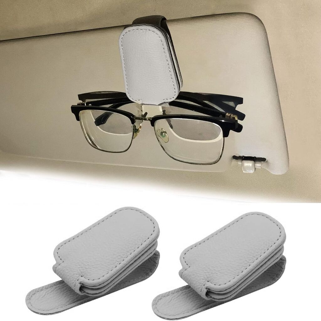 sun visor sunglass holder