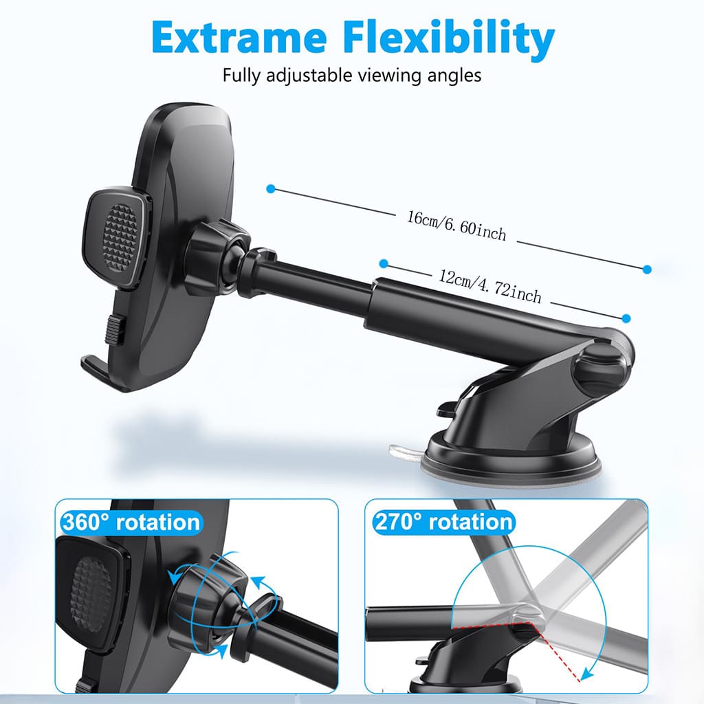 dashboard mount phones