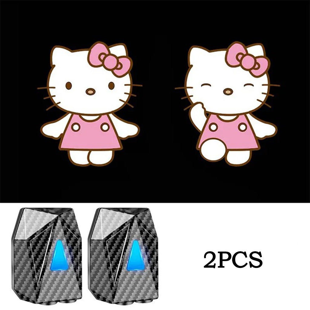 hello kitty car door light