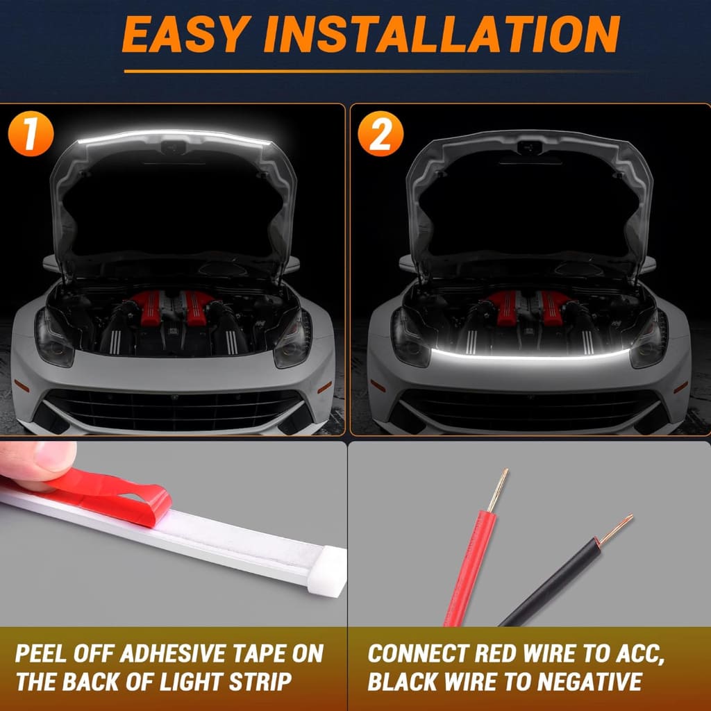 car hood light