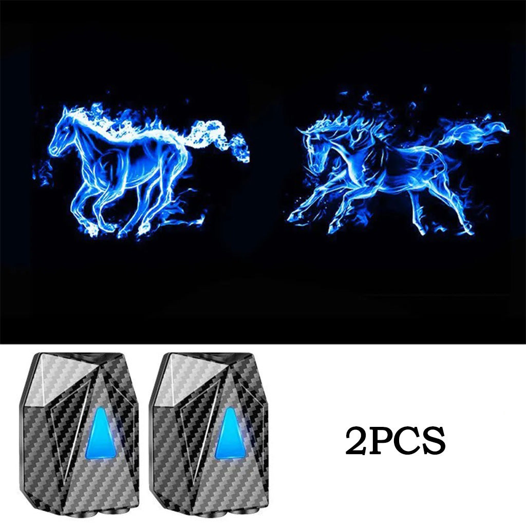 ice horse car door light