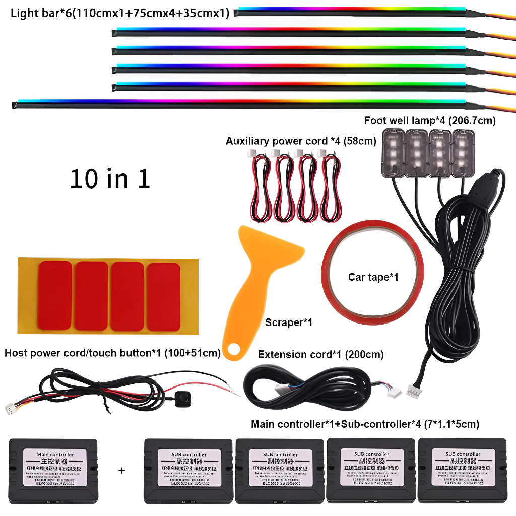 inside car lights