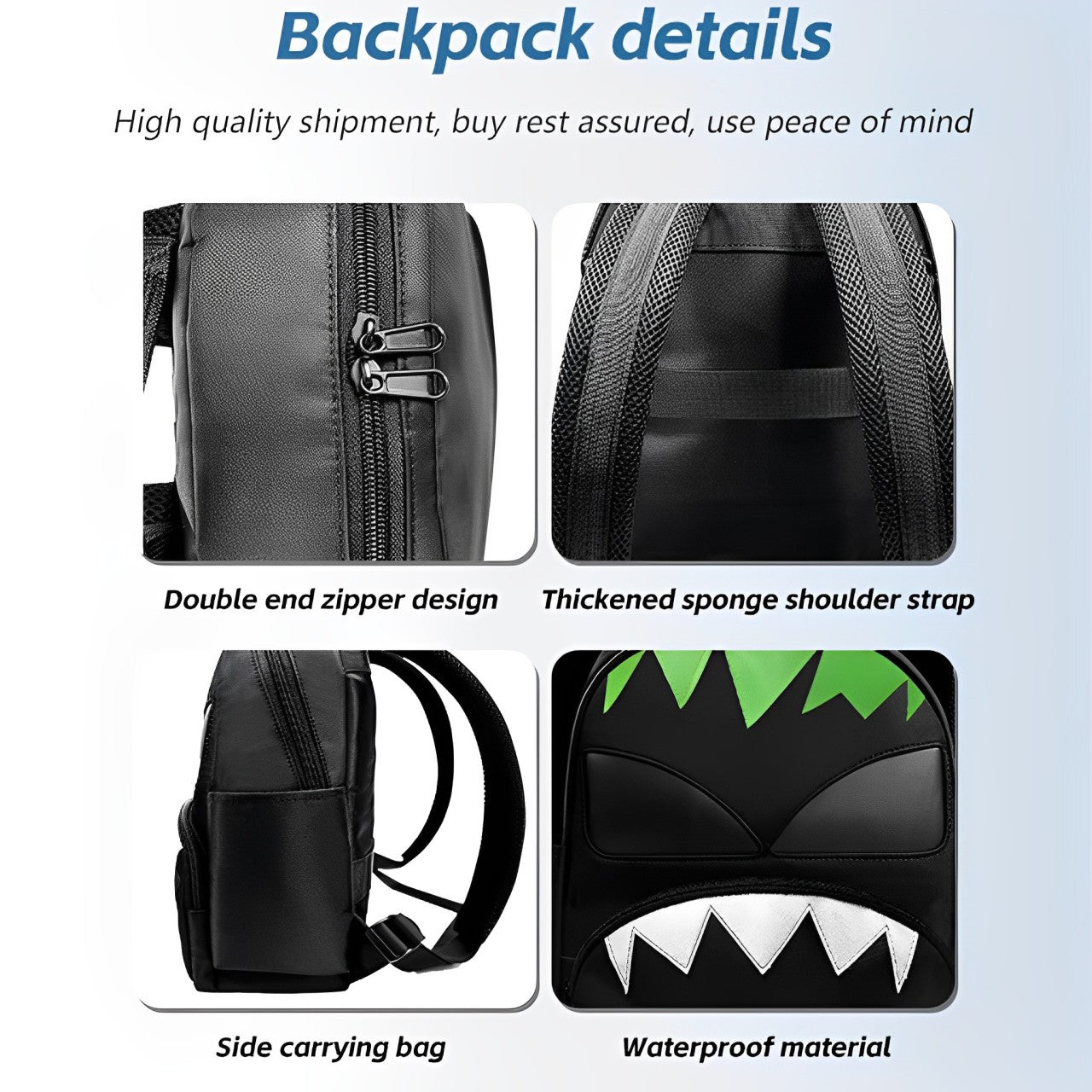 backpack riding