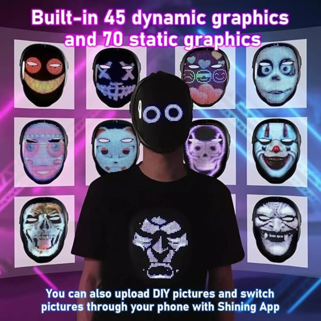 halloween led mask
