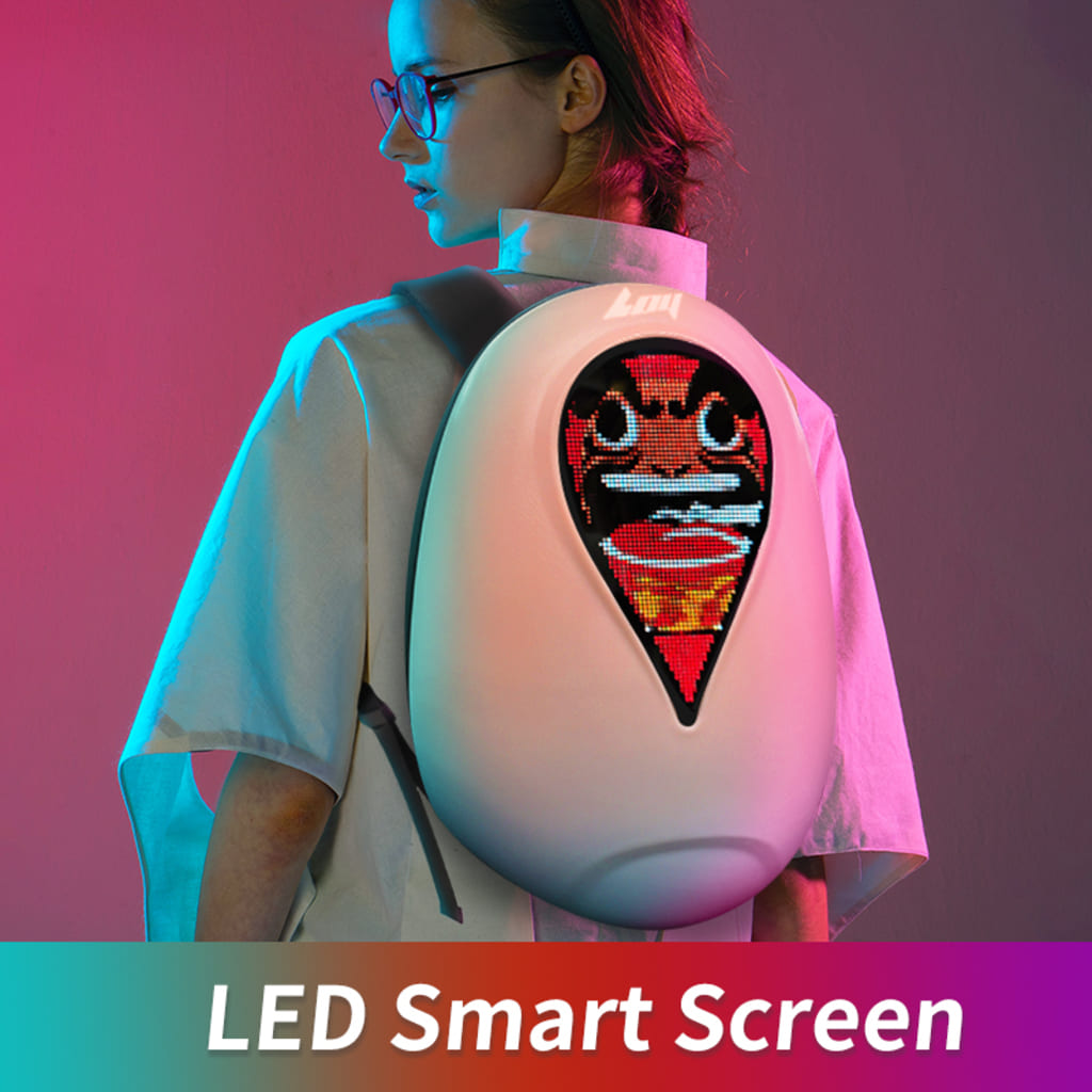 backpack with lights
