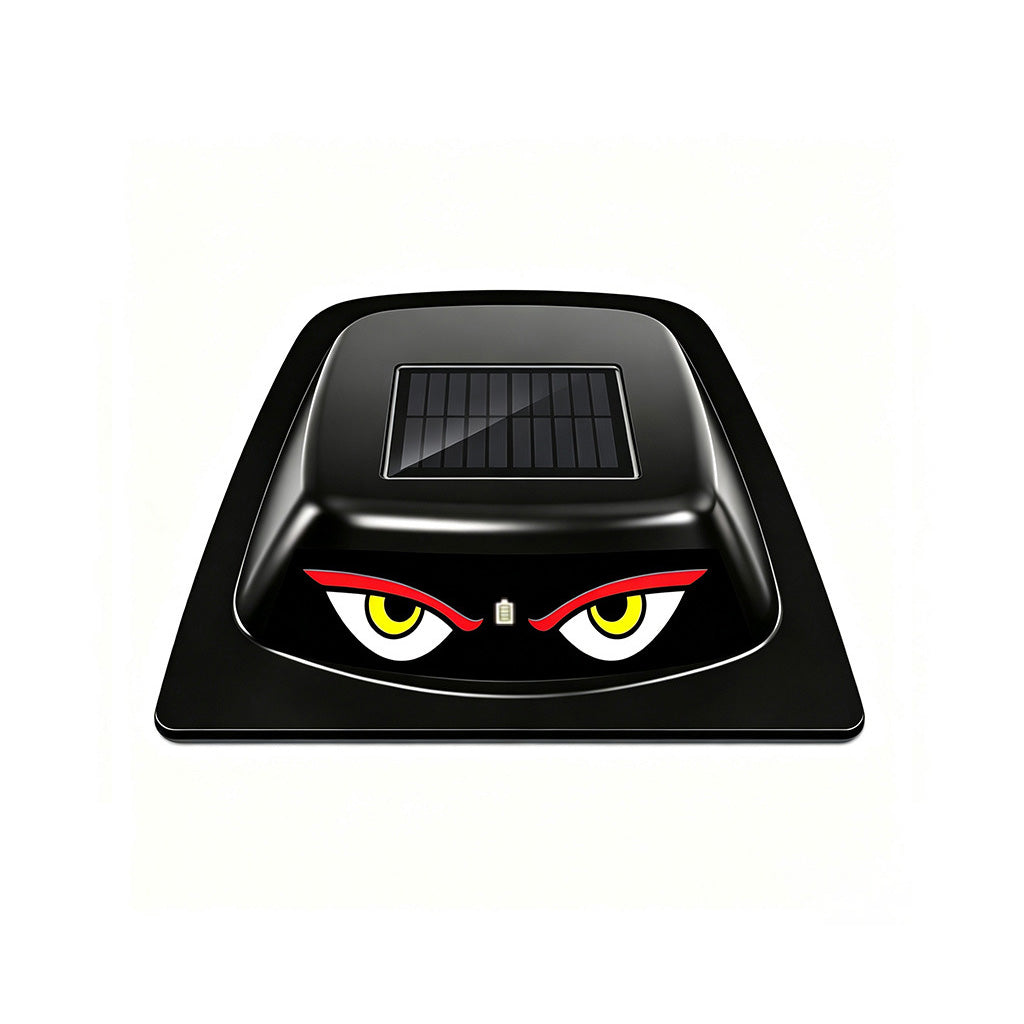 Solar Car Roof Devil Eyes Light