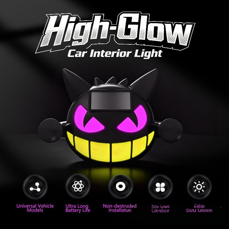 Solar Demon LED Car Sign