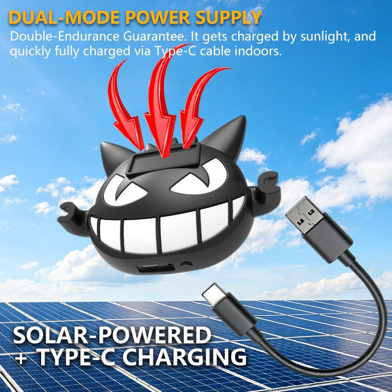 Solar Demon LED Car Sign