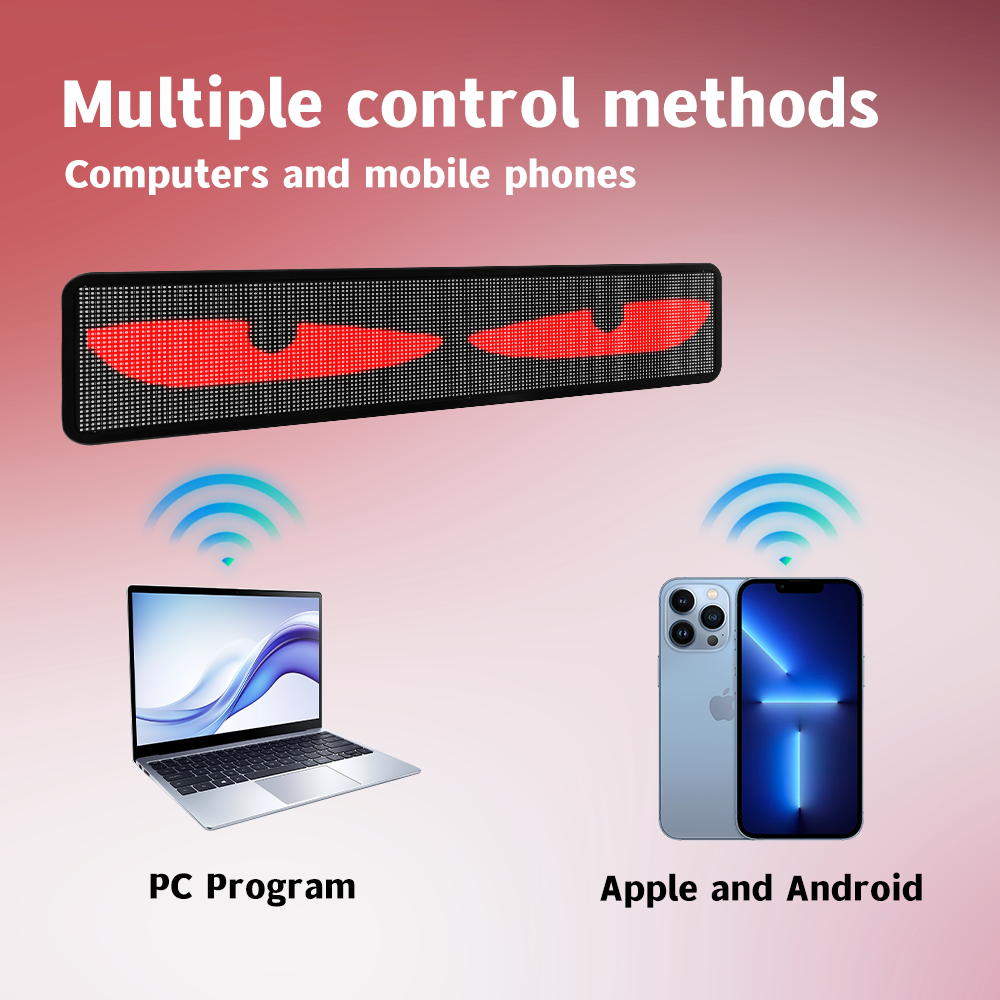 Anpassbares Auto-LED-Display