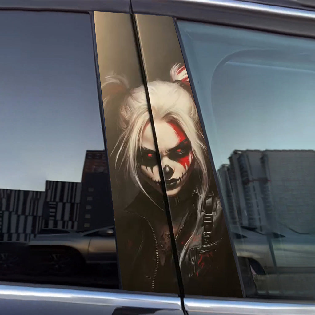 Sugar Skull Car Door Stickers