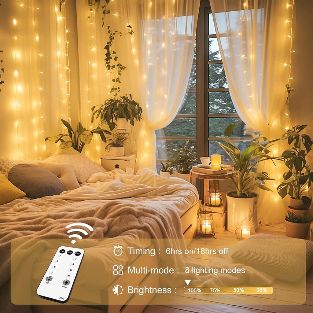 String Lights with Remote