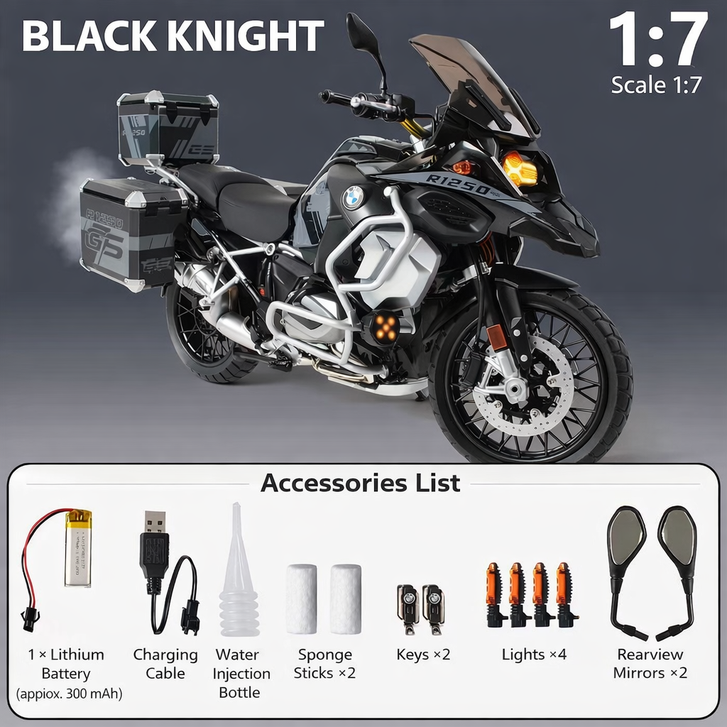 BMW R1250GS (2023)– Handcrafted Alloy Motorcycle Model