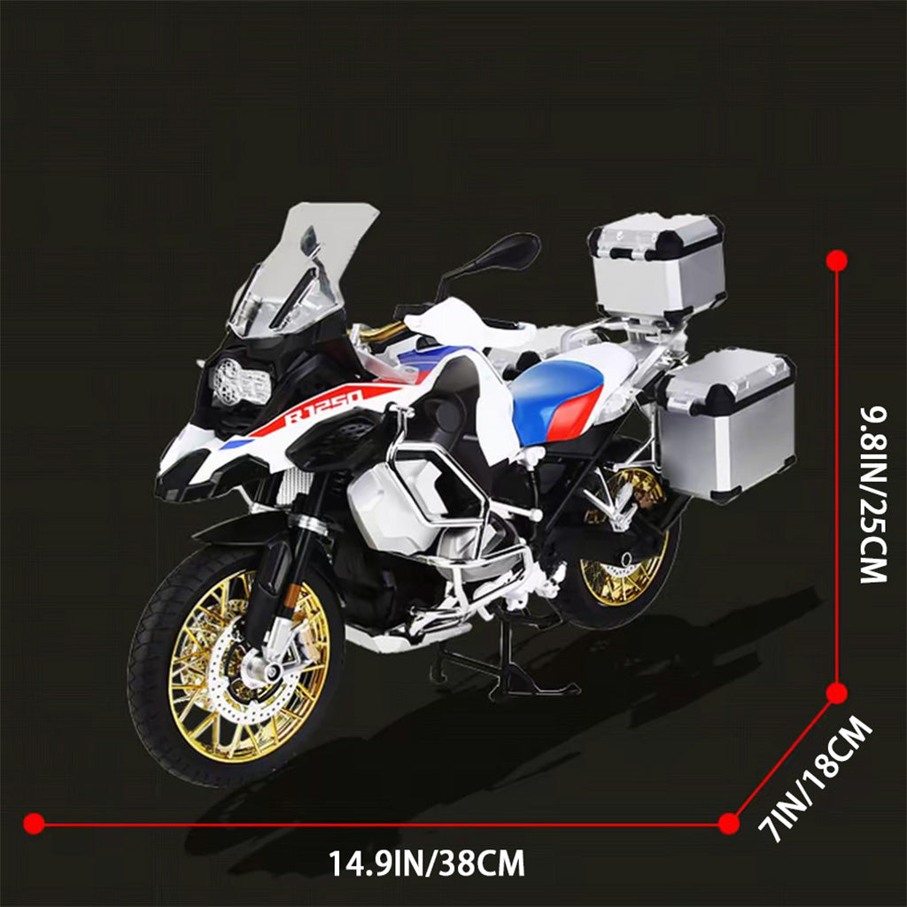 1:7 BMW R1250GS Triple Black Alloy Motorcycle Model (2023) – Blazexel