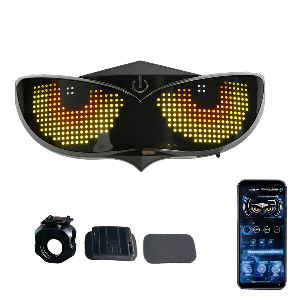 Smart LED Helmet Display