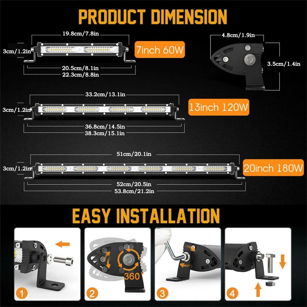 light bar led