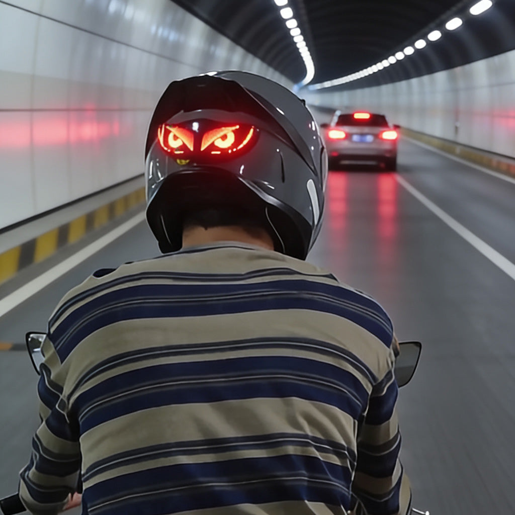 Smart LED Helmet Display with App Control for Bike & Motorcycle – Blazexel