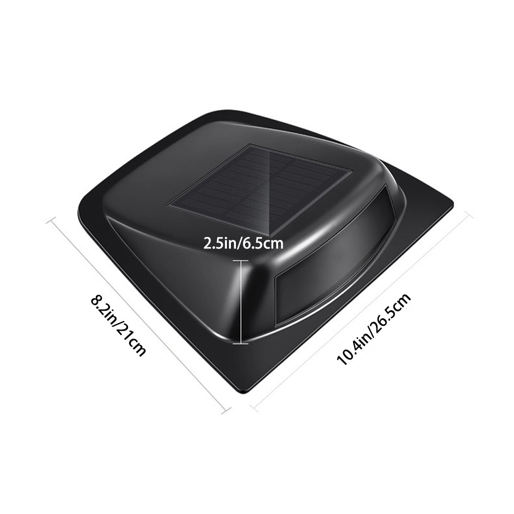Solar Car Roof Warning Light