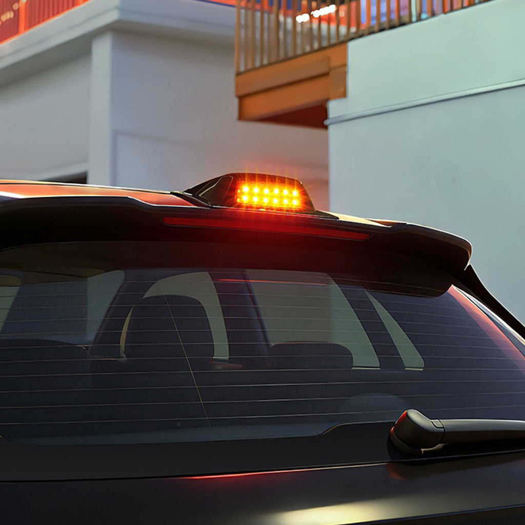 Solar Car Roof Warning Light
