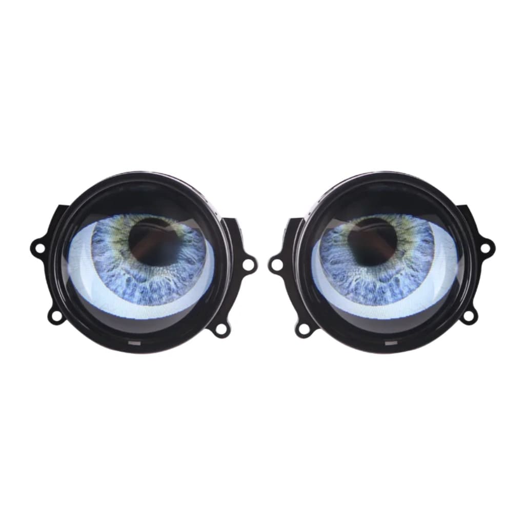 Synced Programmable Devil Eyes Lens with Remote