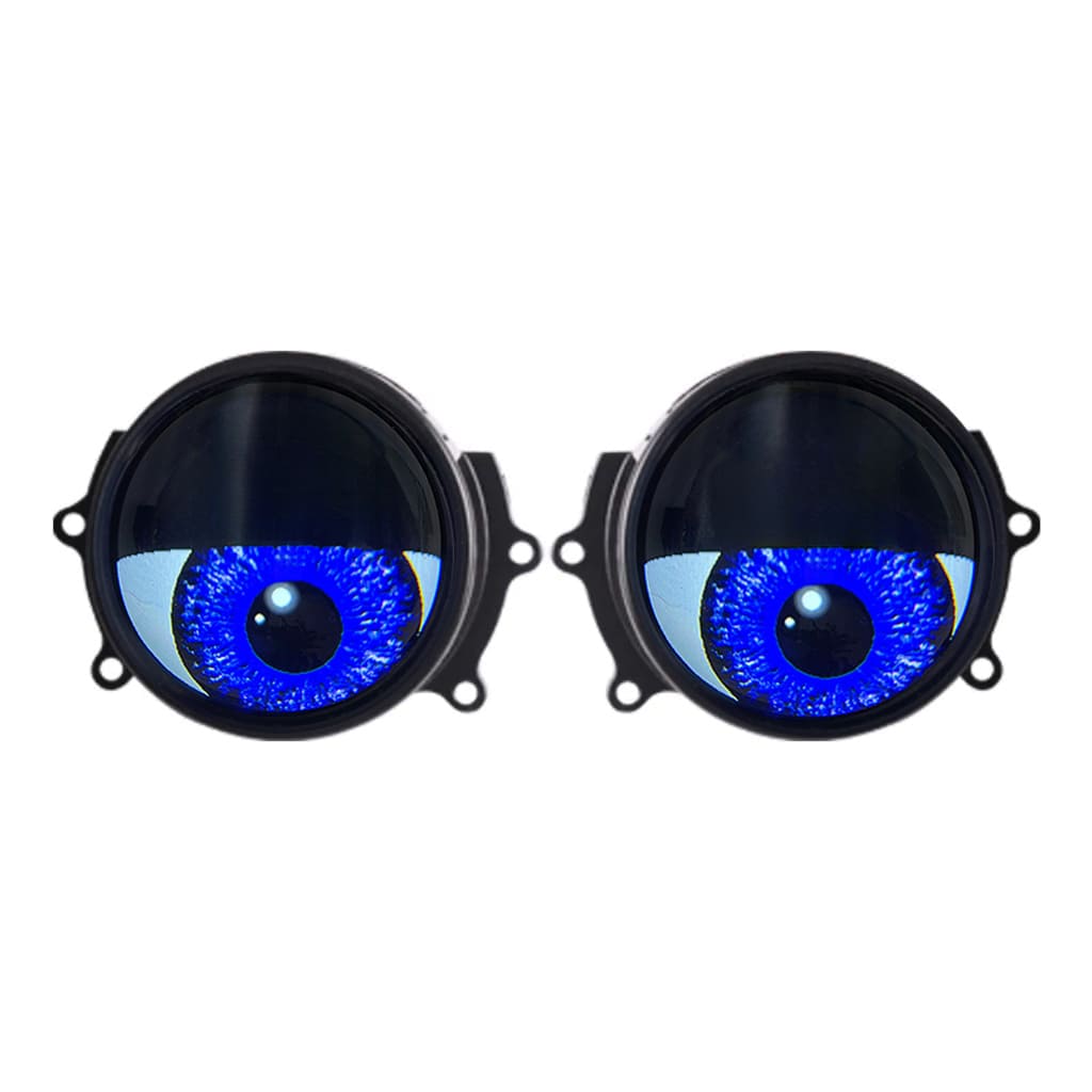 Synced Programmable Devil Eyes Lens with Remote