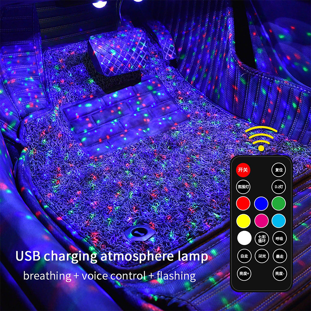 USB RGB Car Ambient Light