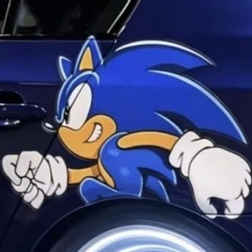 Sonic Universal Car Sticker
