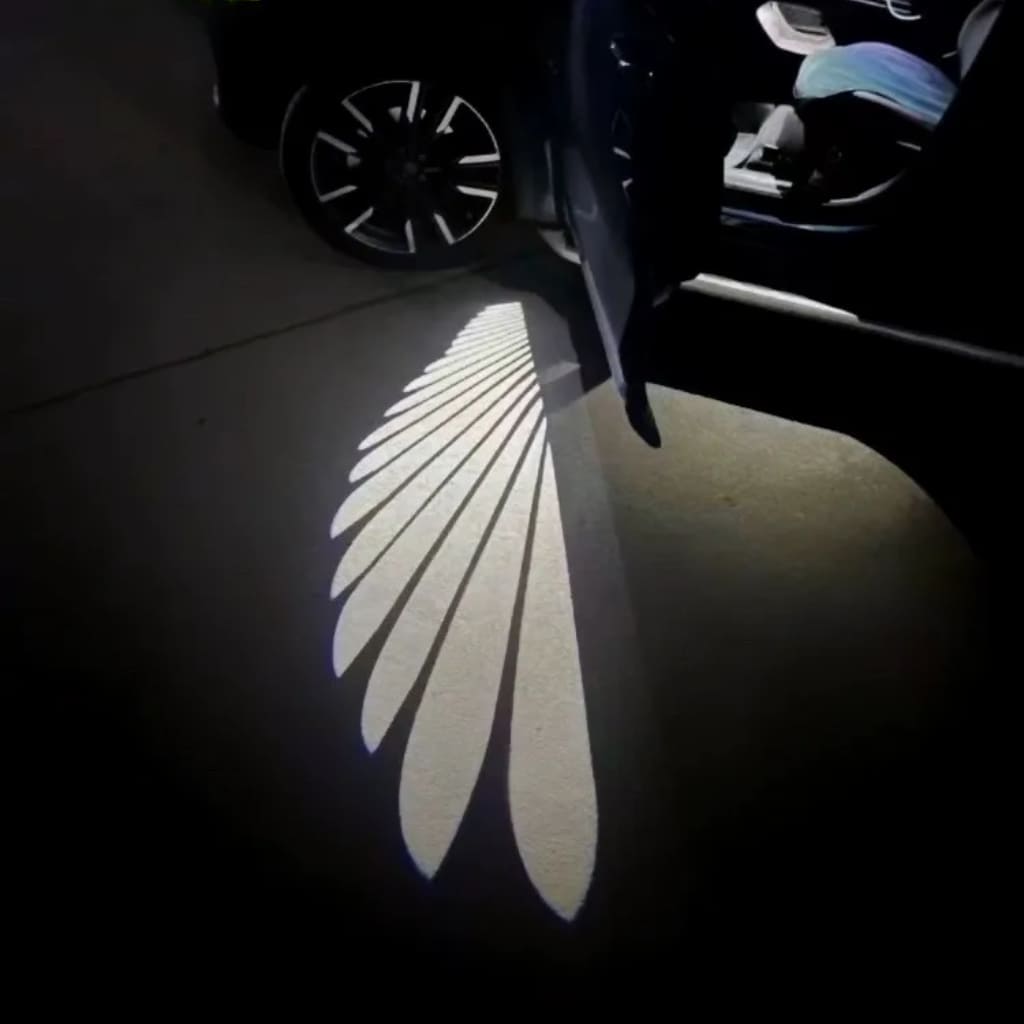 car_door_light_angel_wings