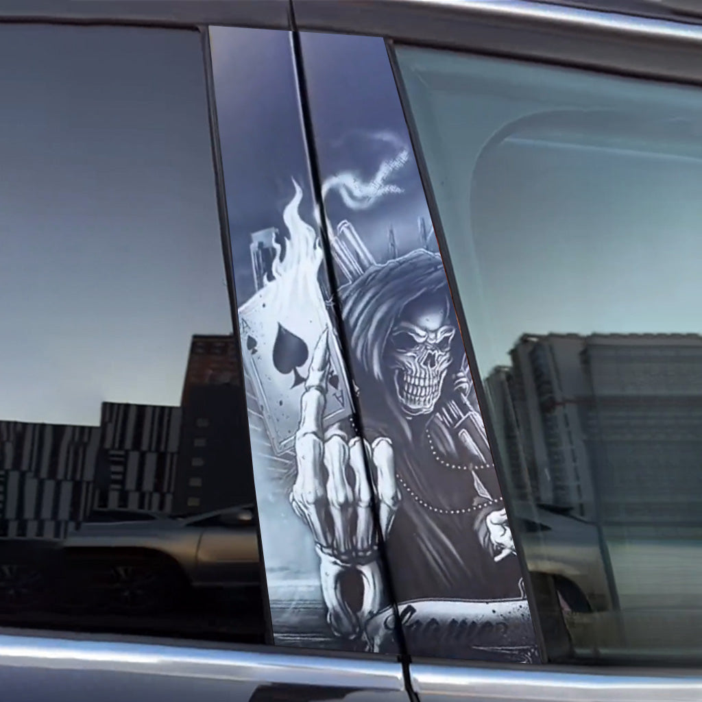 Sugar Skull Car Door Stickers