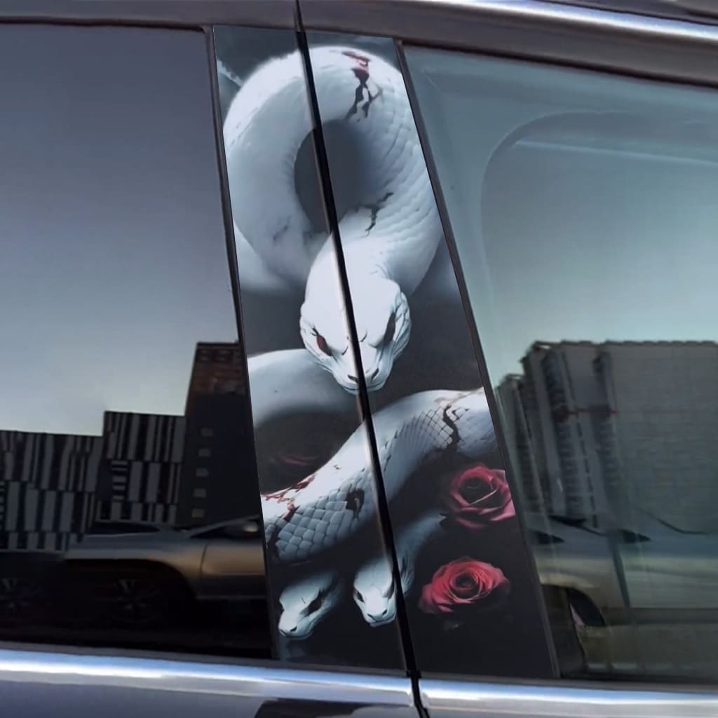 car_door_sticker_snake