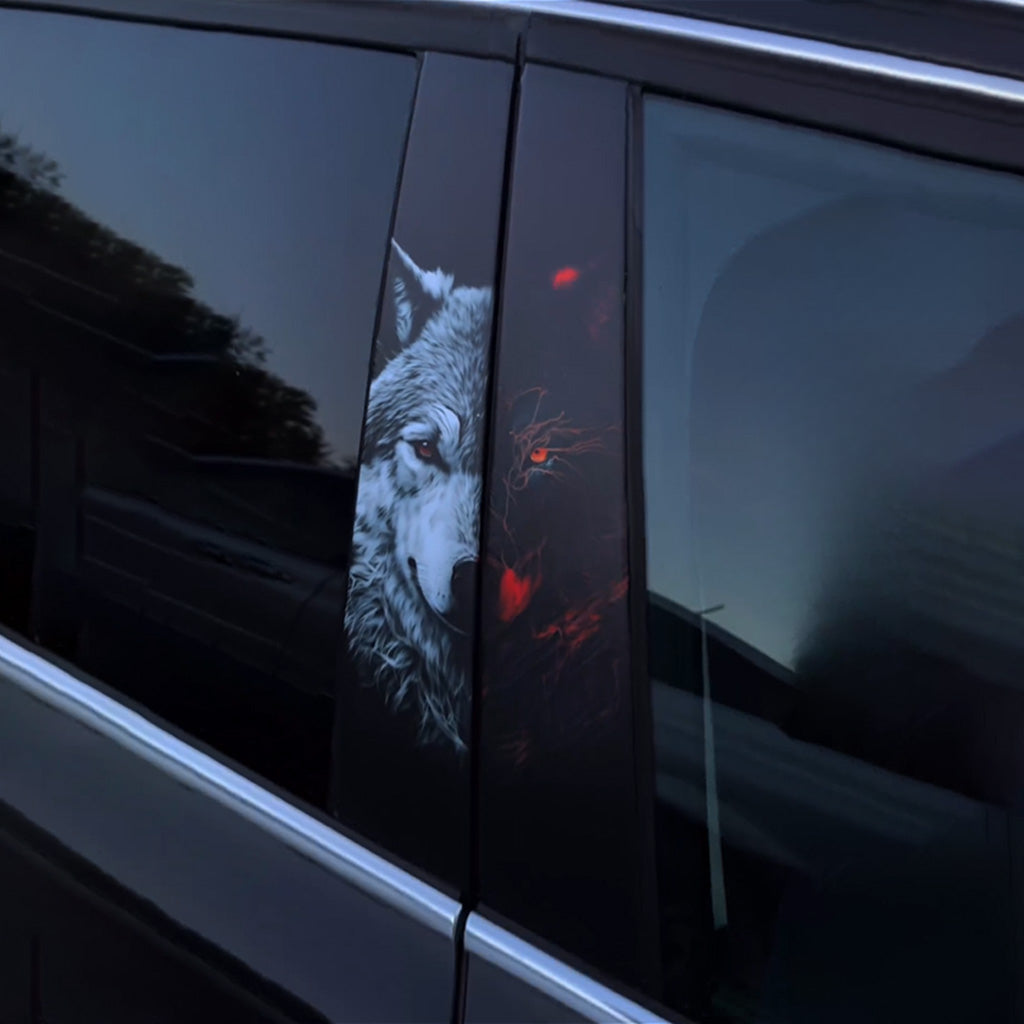 car_door_sticker_wolf