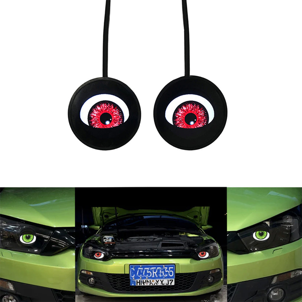 Synced Programmable Devil Eyes Light with Remote