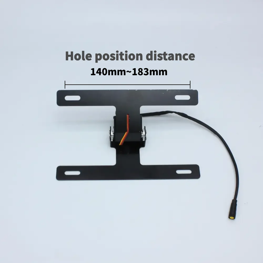 Electric Motorcycle License Plate Holder Flipper