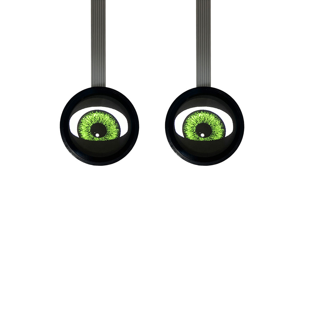 green_devil_eye_car_head_lights