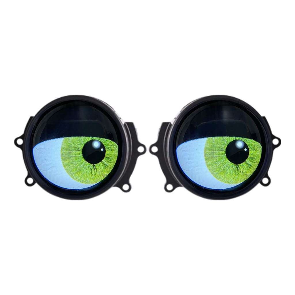 Synced Programmable Devil Eyes Lens with Remote