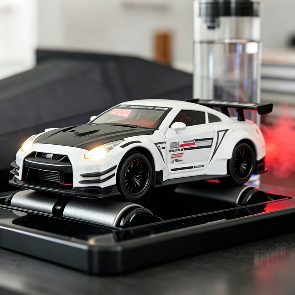 Hyper car Engine Sound Alarm Clock with LED & Mist Spray
