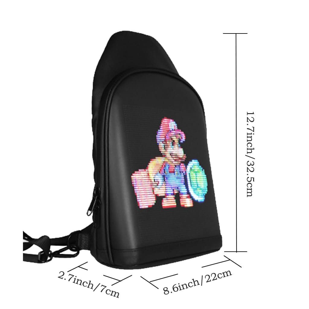 led_sling_bag_size