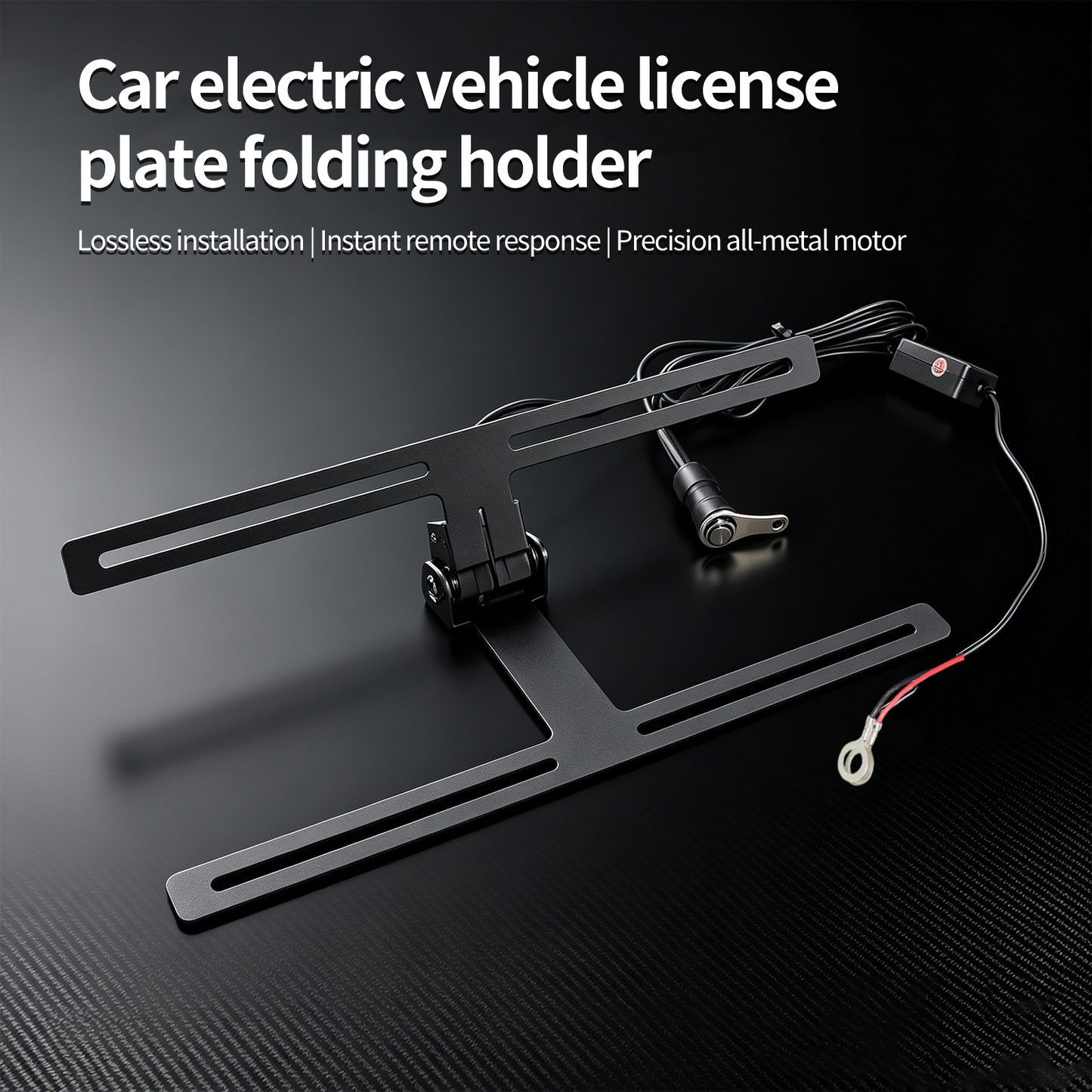 Electric Car License Plate Holder Flipper
