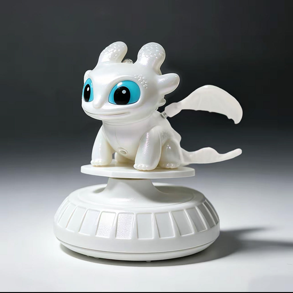 Light-Up Toothless Dragon Keychain