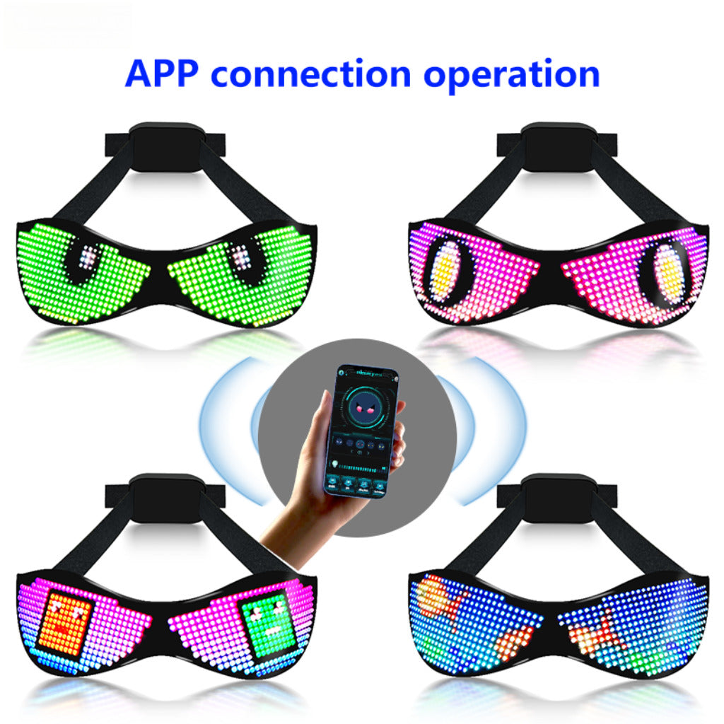 light up halloween glasses