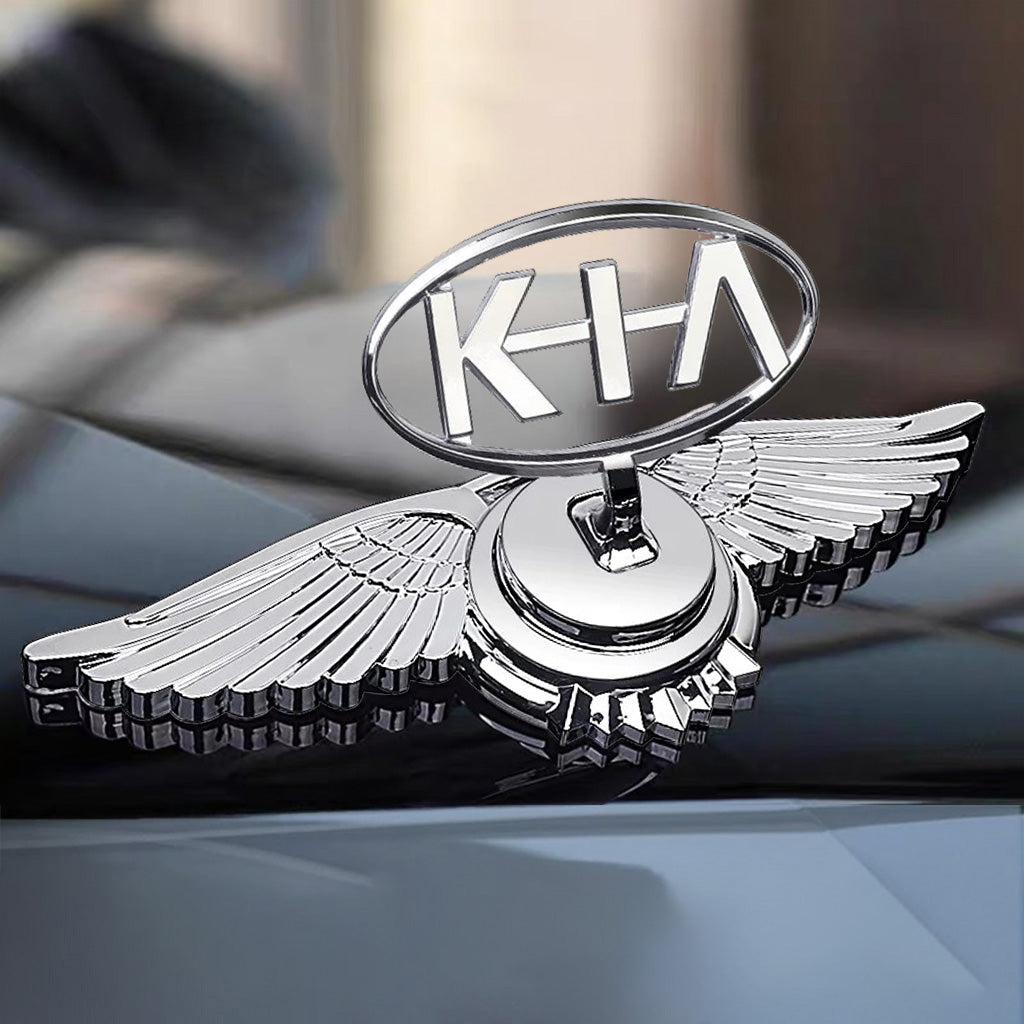 Metal Car Logo with Wings