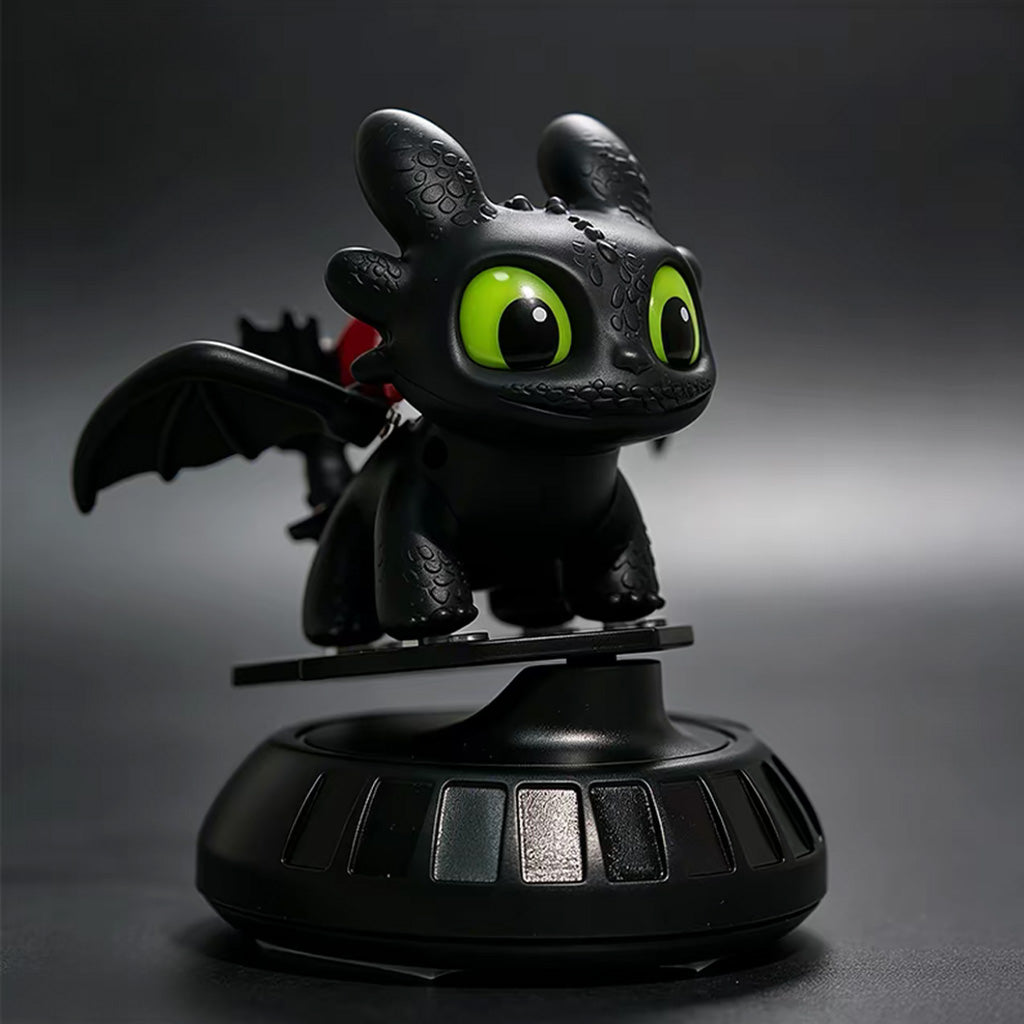 Light-Up Toothless Dragon Keychain