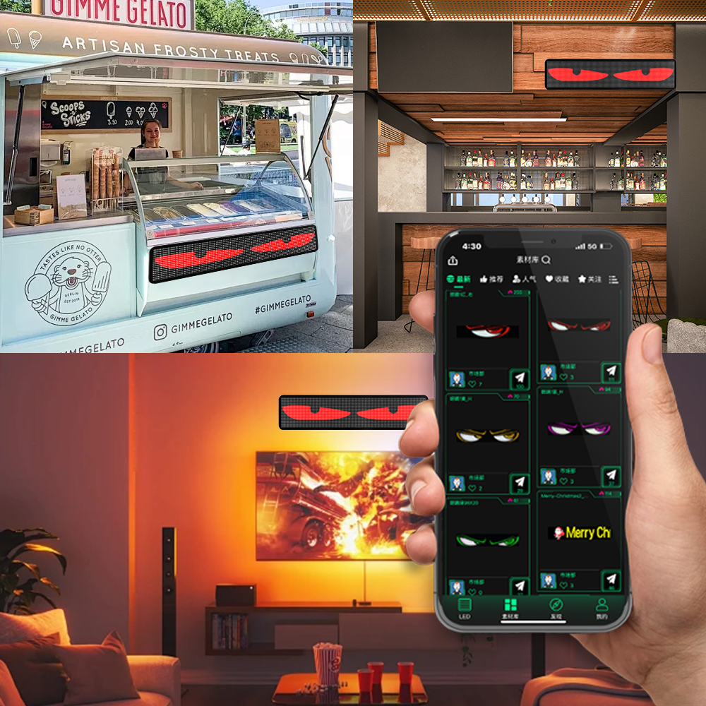Anpassbares Auto-LED-Display